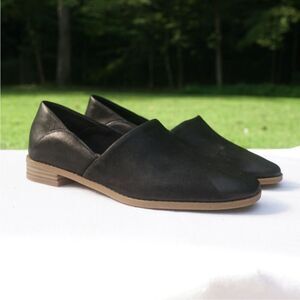 NWOB Clarks Pure Belle Black Leather Loafers